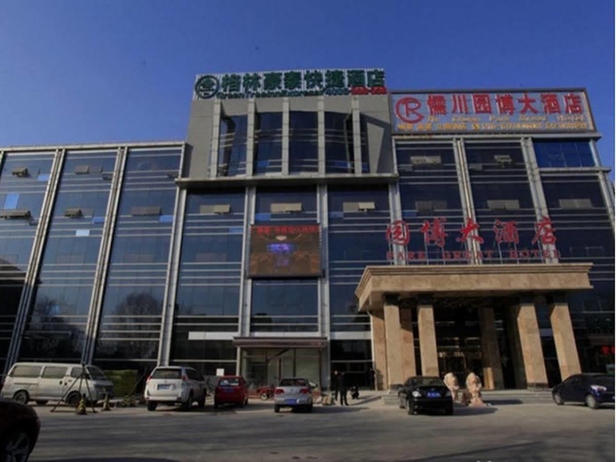 Greentree Inn Beijing Yanqing District Railway Station North Plaza South Caiyuan Hotel Buitenkant foto